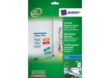 Avery - J8871-5 - Cartelli magnetici per stampanti Inkjet