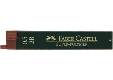 Mine SUPERPOLYMER Faber Castell - 0,5 mm - 2B - 120502 (conf.12)