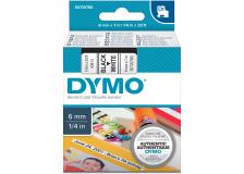 Nastro Dymo 6mm x 7m - 43613 (S0720780) nero-bianco - 699020