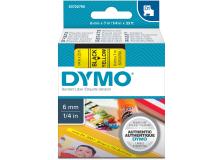 Nastro Dymo 6mm x 7m - 43618 (S0720790) nero-giallo - 699039