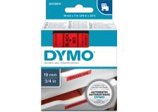 Nastro Dymo 19mm x 7m - 45807 (S0720870) nero-rosso - 764478