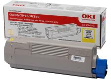 Toner Oki 43865721 giallo - 823410