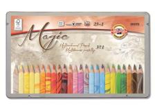 Matite colorate Magic Trio Koh-i-noor - 5,6 mm - 3+ - H3408024 (conf.24)