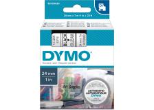 Nastro Dymo 24mm x 7m - 53710 (S0720920) nero-trasparente - 859816