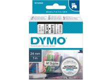 Nastro Dymo 24mm x 7m - 53713 (S0720930) nero-bianco - 859824