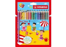 Matite colorate Trio Maxi Stabilo - 4,2 mm - 203/2-18 (conf.18)