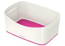 Contenitori Leitz MyBox&reg; Leitz - 24,6x16x9,8 cm - bianco/fucsia metallizzato - 52571023