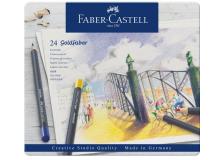 Astuccio matite colorate GOLDFABER Faber Castell - 3,3 mm - 114724 (conf.24)