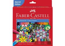 Astuccio matite colorate Eco Faber Castell - 3,0 mm - 111260 (conf.60)