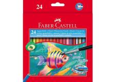 Astuccio matite acquerellabili Faber Castell - 3,3 mm - 114425 (conf.24)