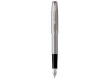 Penna stilografica Sonnet Stainless Steel CT Parker - ink nero - 1931510