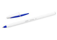 Penne Cristal UP Bicolor Bic - Bianco/Blu - 949879 (conf.20)