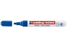 Marcatore a gesso liquido 4095 Edding - tonda - 2-3 mm - blu - 4-4095003