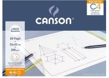 Album Pochette C4 Canson - Liscio riquadrato - 200 g/m&sup2; - 400089597