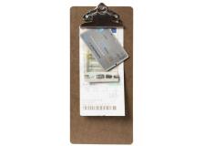 Portamenu con clip Securit - 26,5x11,5 cm - MC-CBBP-BR