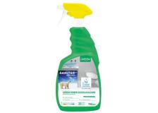 Detergente ecologico scioglicalcare per bagni Sanitec - 750 ml - 3103
