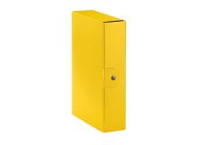 Scatole portaprogetti Eurobox Esselte - dorso 8 cm - 25x35 cm - giallo - 390328090 (conf.5)