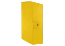 Scatole portaprogetti Delso Order Esselte - dorso 10 cm - 25x35 cm - giallo - 390390090