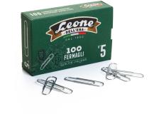 Fermagli zincati Leone Dell'Era - Punte rotonde - N 5 - 49 mm - FZ5 (conf.10x100)