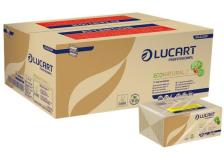 Asciugamani Eco Natural Lucart - Z - 2 veli - 23x23,5 cm - 864036 (conf.18)