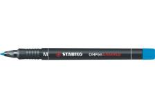 Marcatore OHPen universal Stabilo - fine - 0,7 mm - blu - 842/41 (conf.10)