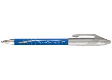 Penna a sfera a scatto Flexgrip Elite Papermate - 1,4 mm - blu - S0767610 (conf.12)