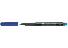 Marcatore permanente Multimark Faber Castell - fine - 0,6 mm - blu - 151351 (conf.10)