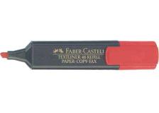 Evidenziatore Textliner 48 Refill Faber Castell - rosso - 154821 (conf.10)
