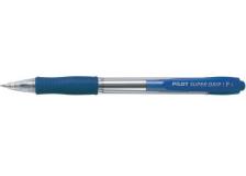 Penna a sfera a scatto Supergrip Pilot - 0,7 mm - blu - 001532 (conf.12)