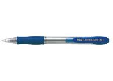 Penna a sfera a scatto Supergrip Pilot - 1 mm - blu - 001441 (conf.12)