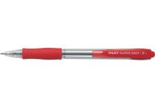 Penna a sfera a scatto Supergrip Pilot - 1 mm - rosso - 001442 (conf.12)