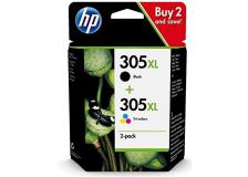 Cartuccia HP 305XL (6ZA94AE) 3 colori -nero - B00849