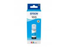 Flacone Epson 103 (C13T00S24A10) ciano - B00972