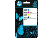 Cartuccia HP 932/933 (6ZC71AE) nero-ciano-magenta-giallo - B01183