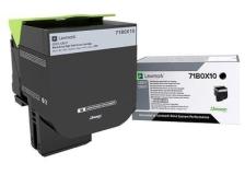 Toner Lexmark 71B0X10 nero - B01901