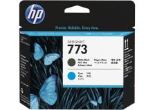 Testina di stampa HP 773 (C1Q20A) nero opaco -ciano - B02773