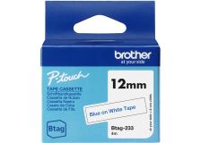 Nastro Brother Btag 233 (BTAG233) blu-bianco - B03384
