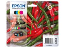 Cartuccia Epson 503XL / 503 std (C13T09R94020) nero-ciano-magenta-giallo - B03403