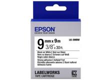 Nastro Epson LK-3WBW (C53S653007) bianco-nero - D02018