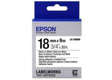 Nastro Epson LK-5WBW (C53S655012) bianco-nero - D02019