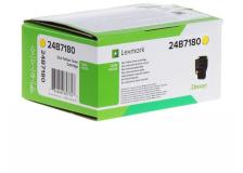 Toner Lexmark 24B7180 giallo - D02284