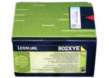 Toner Lexmark 802XYE (80C2XYE) giallo - D02302