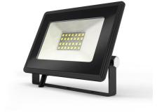 Faro proiettore LED slim a largo fascio luminoso 20w 6400k pressofuzione - 100501QIT - D02572