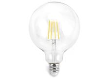 Lampadina a filamento LED G125 E27 8w 2700k trasparente - 102900QMG - D02639