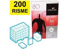 Bancale carta A4 PaperLine Global80 80g/mq da 200 risme - D03559