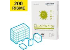 Bancale Carta A4 Riciclata Bianca Steinbeis Classic White 200 risme - D03601
