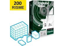 Bancale Carta A4 Impulse Premium - 80 g/m², spessore 105 µm, punto di bianco cie 161da 200 risme - D06655