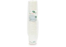 Eco bicchieri compostabili cartoncino+pla 240 ml - D07199