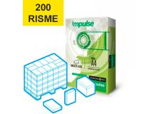 Bancale Carta A4 Impulse Premium - 75 g/m², spessore 102 µm, punto di bianco cie 161 da 200 risme
