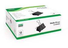 Scatola 12 double clips 51mm art.510/0 - F07313